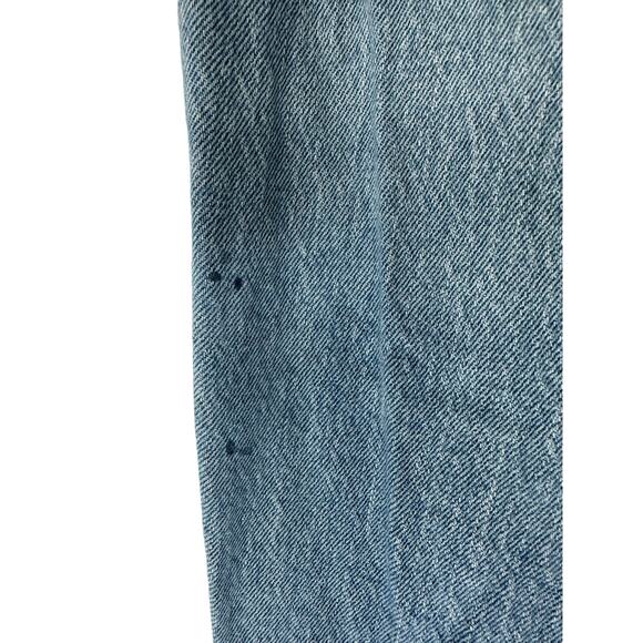 Madewell Fiore Wash Bedazzled Artsy The Curvy Perfect Vintage Jean Size 30‎ - Picture 9 of 16